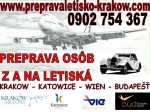 Presov - Sabinov - Stara Lubovna - Krakow doprava na letisko 